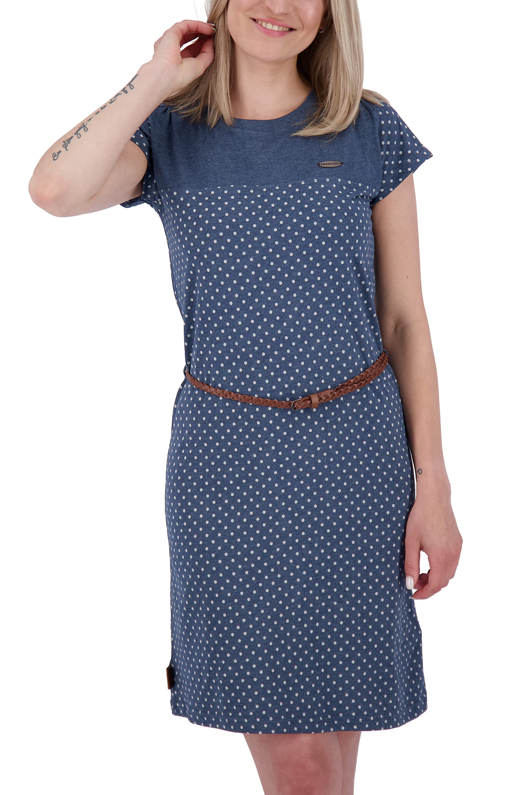 alife & kickin Sukienka damska sukienka na czas wolny sukienka letnia XS-XXL Kobiety Leoniceak B Shirt Dress