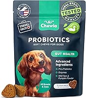 Vista 10 de Masticables calmantes para el alivio de la ansiedad de los perros, masticables suaves para perros, melatonina, extracto de manzanilla, raíz