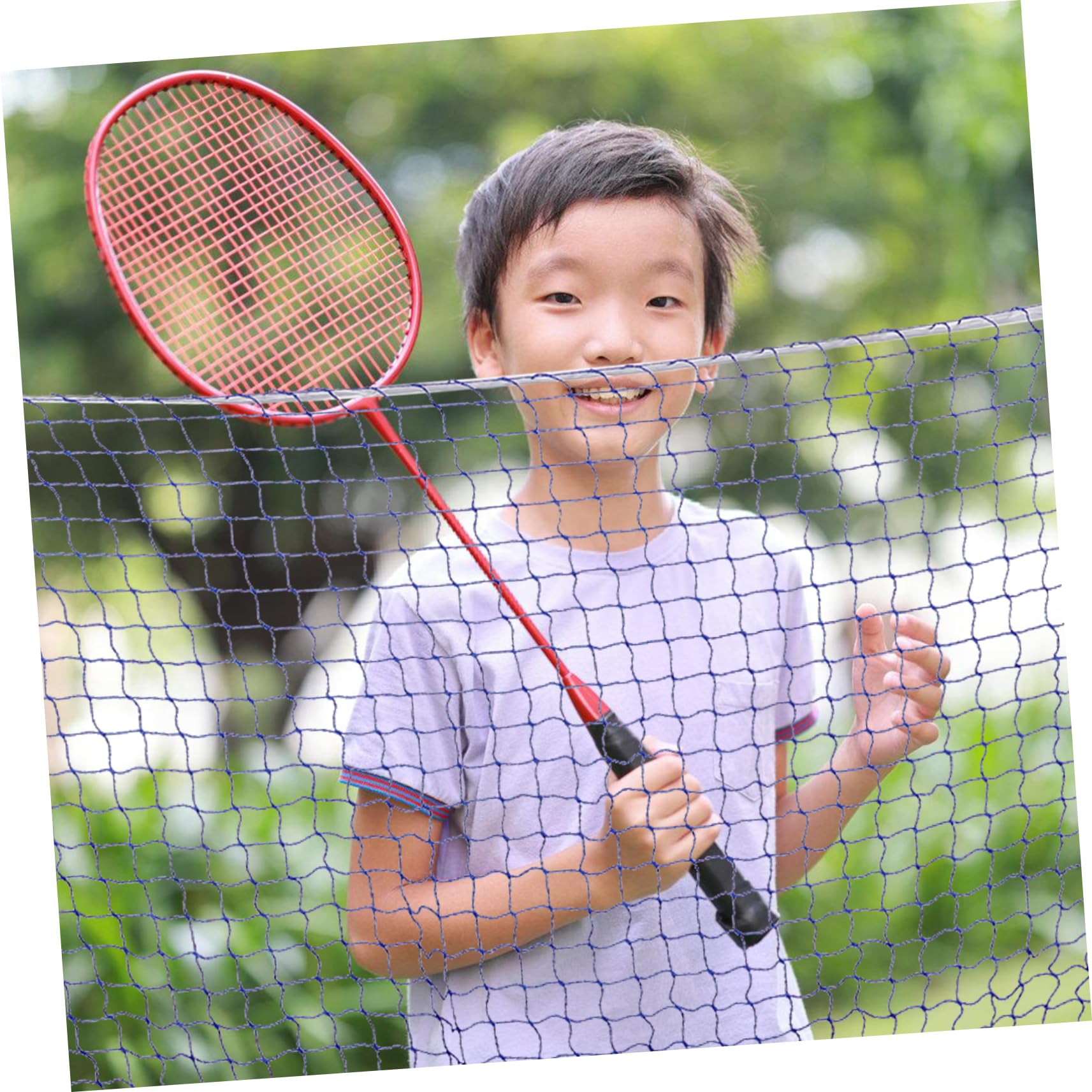 Abaodam Badminton Net for Friends Family Lightweight Compact and Easy to Maintain