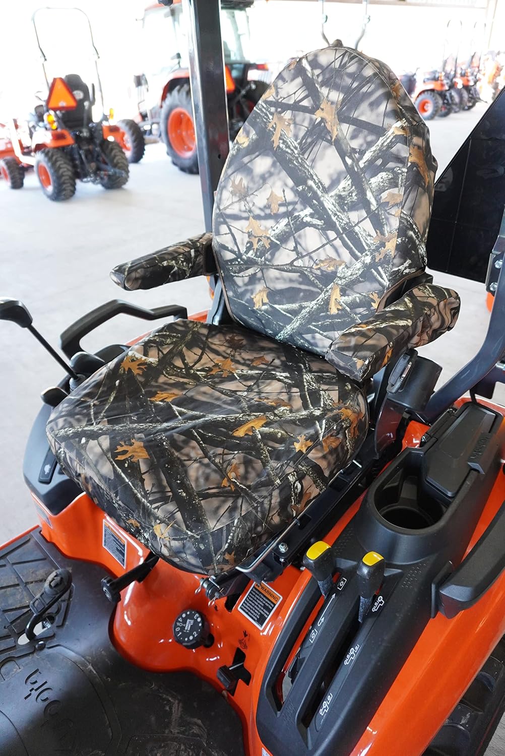 Durafit Seat Covers, Seat Covers for Kubota BX2380 and BX2680 in Lost Camo