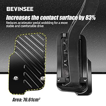 Amazon.com: Bevinsee Heel/Toe Accelerator Extension Pedal
