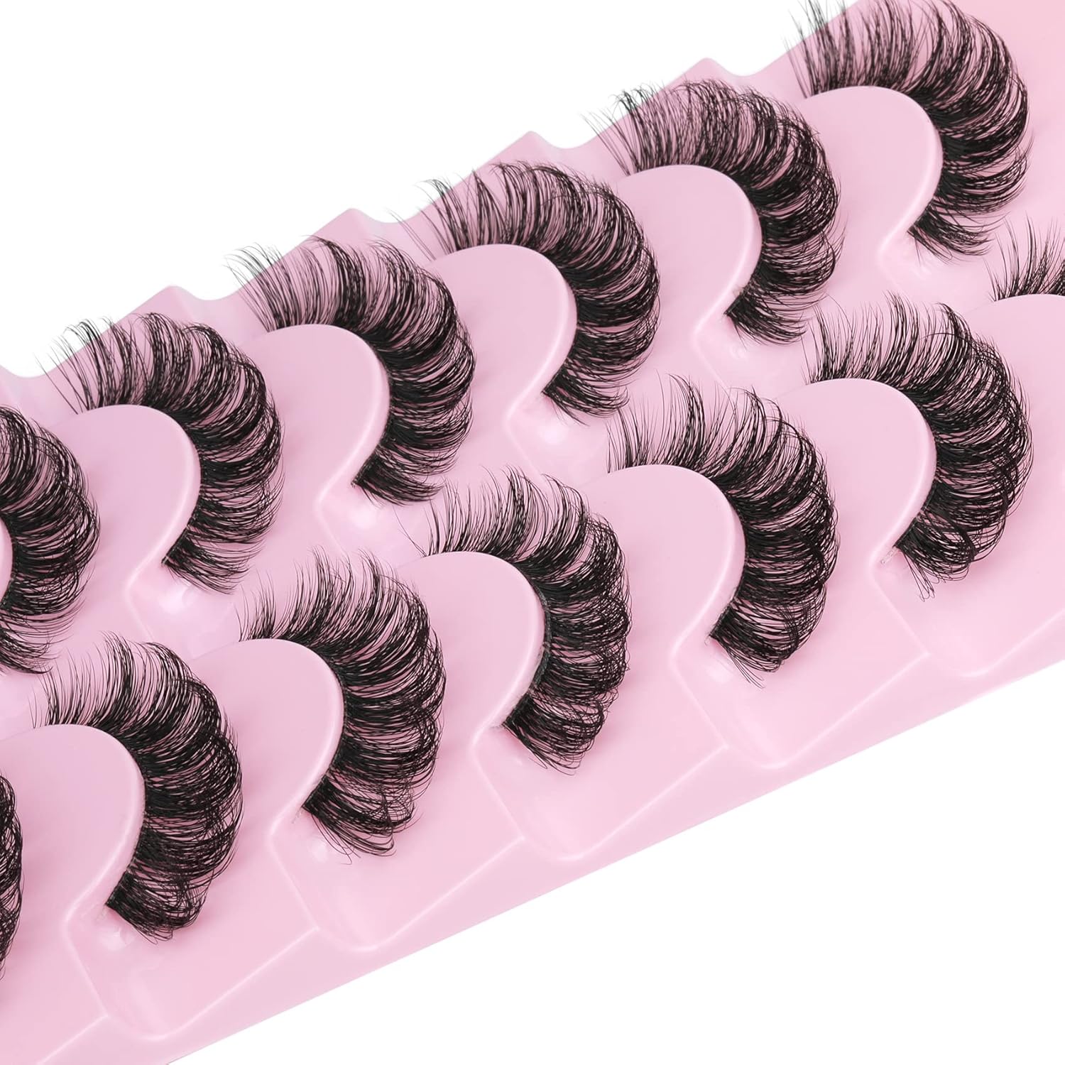 Lashes Natural Look Curly Mink Eyelashes Strip That Look Like