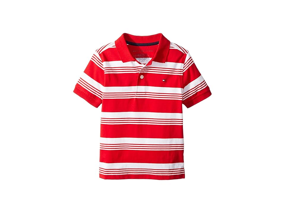 

Tommy Hilfiger Kids Gordon Polo (Toddler/Little Kids) (Regal Red) Boy's Clothing