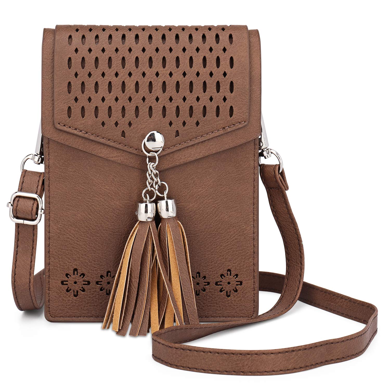seOSTO Small Crossbody Bags For Women,Tassel Wallet Purse,Gifts For Teenage Girls