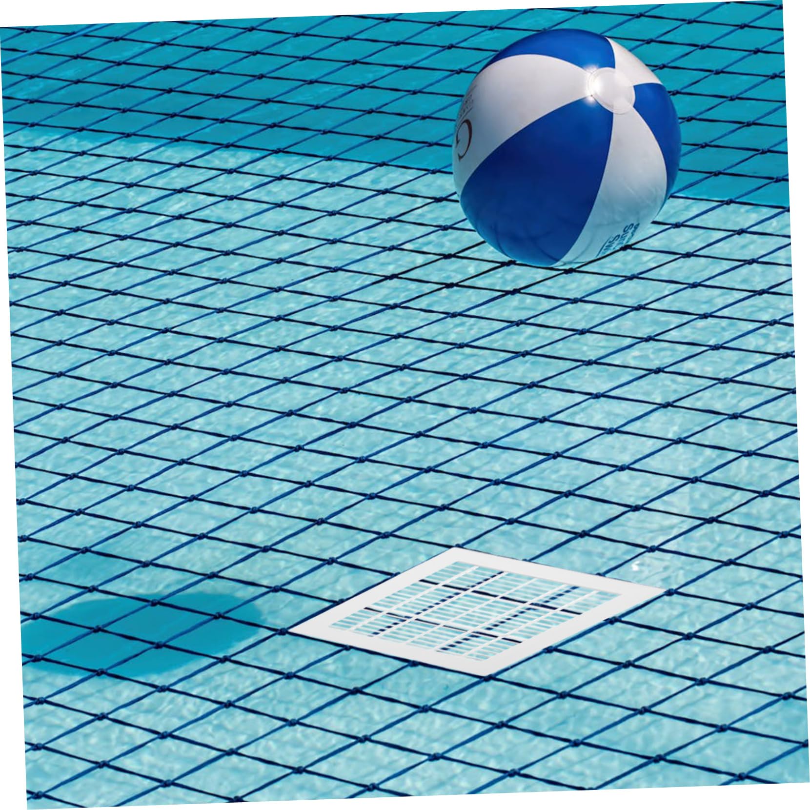 Tapa de Desagüe Reemplazable para Piscina Principal Cuadrada de Plástico