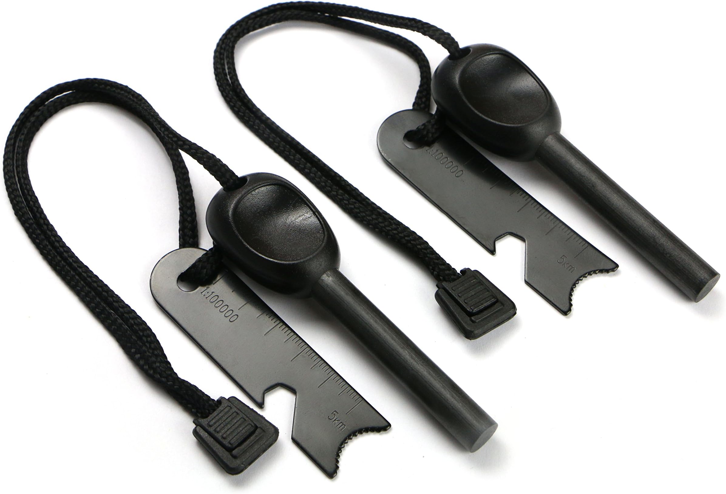 Polymath Products Spitfire Fire Starter – Chunky ferrocerium  rod  (fire steel) and durable striker for ultra-reliable fire lighting.