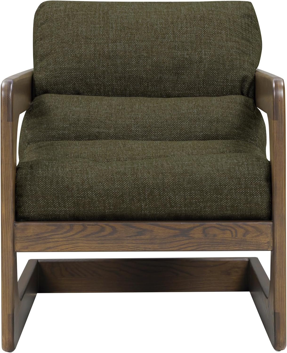 Tov Furniture Palma Forest Green Textured Weave Accent Chair
