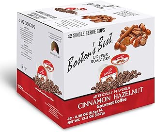 Boston’s Best - Cinnamon Hazelnut Delicious Gourmet Coffee Compatible with Keurig Coffee Maker - 42 Count (Pack of 1)