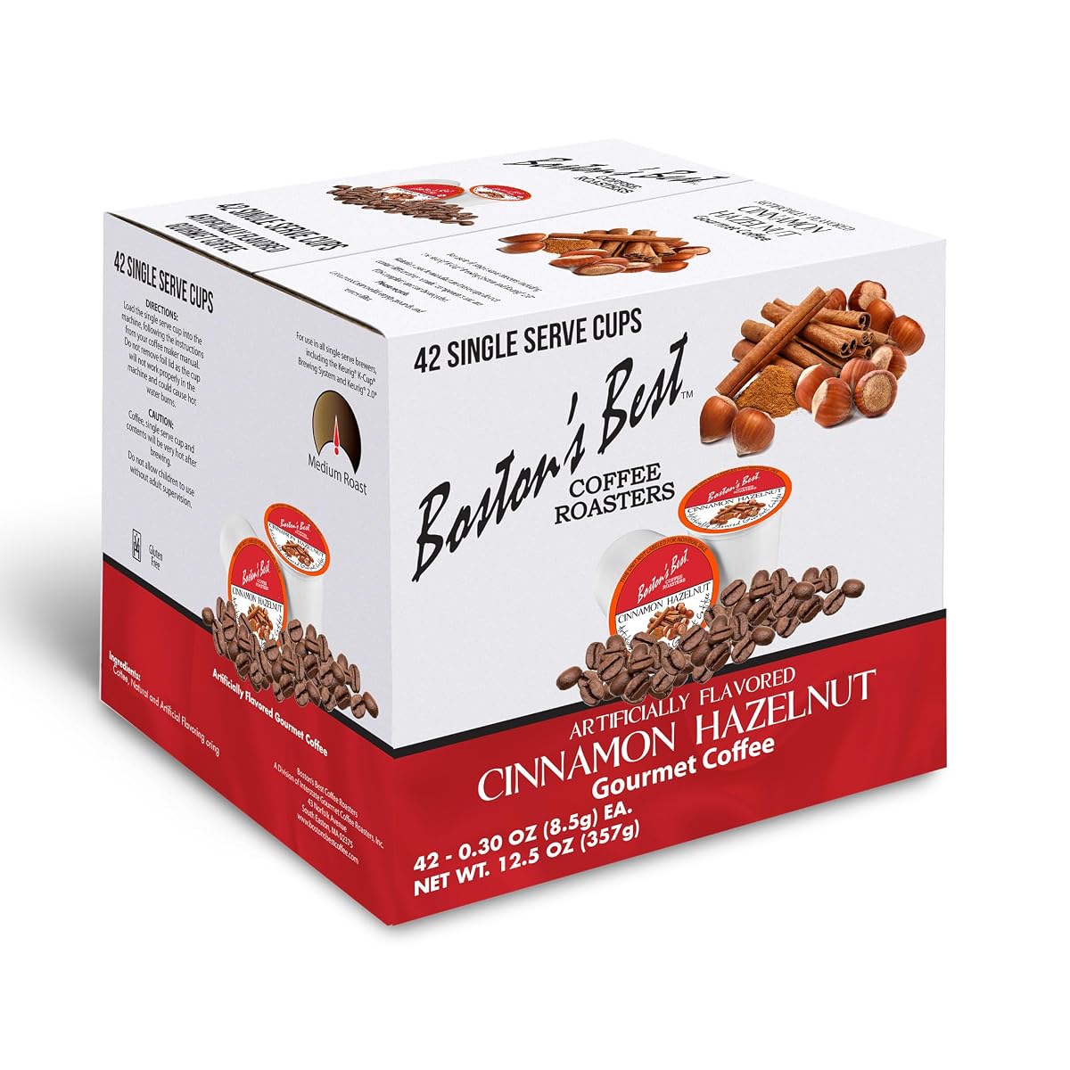 Bostons Best Gourmet Coffee, 42 Count