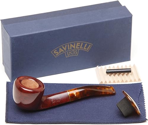 savinelli tortuga Smooth 305Tobacco Pipe