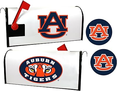 R and R Imports Auburn Magnetic Mailbox Cover & Sticker Set