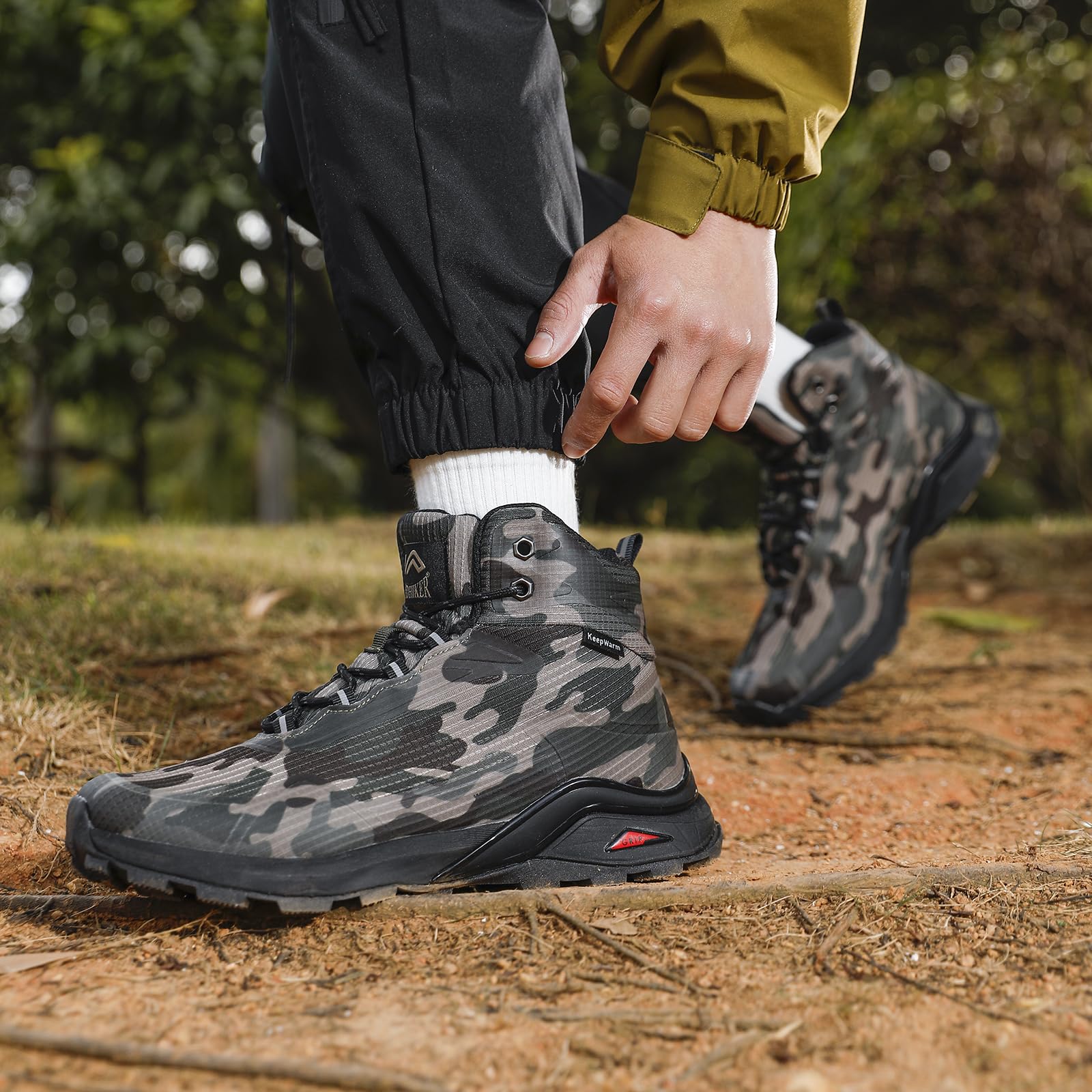 Scarpe da Escursionismo Uomo Caldo Stivali ldk2503 Taglia 41-46
