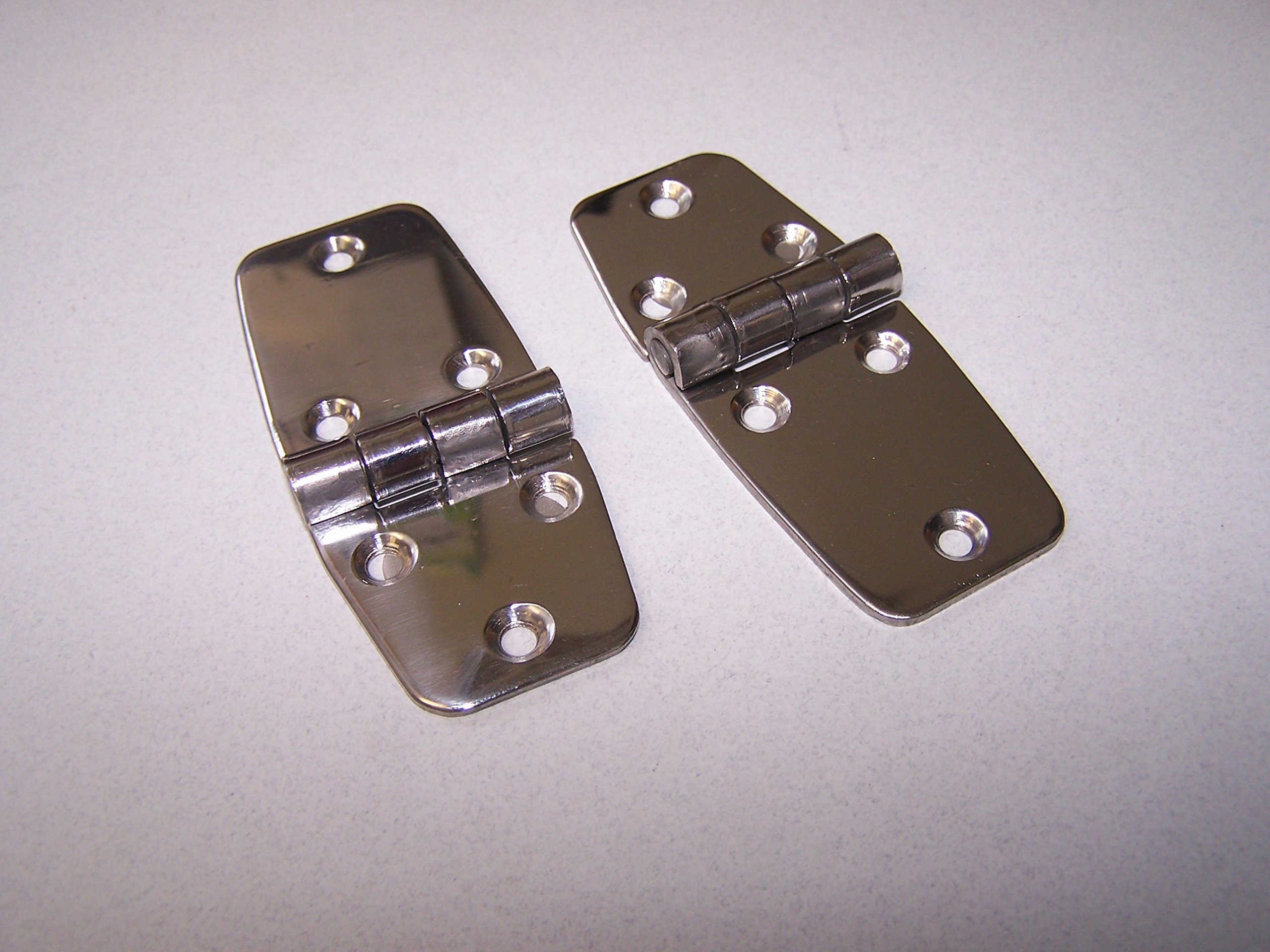 132-3424 Sea-Dog Line Pair (2) of Stainless Steel Surface Mount Door Hinge 3-5/16