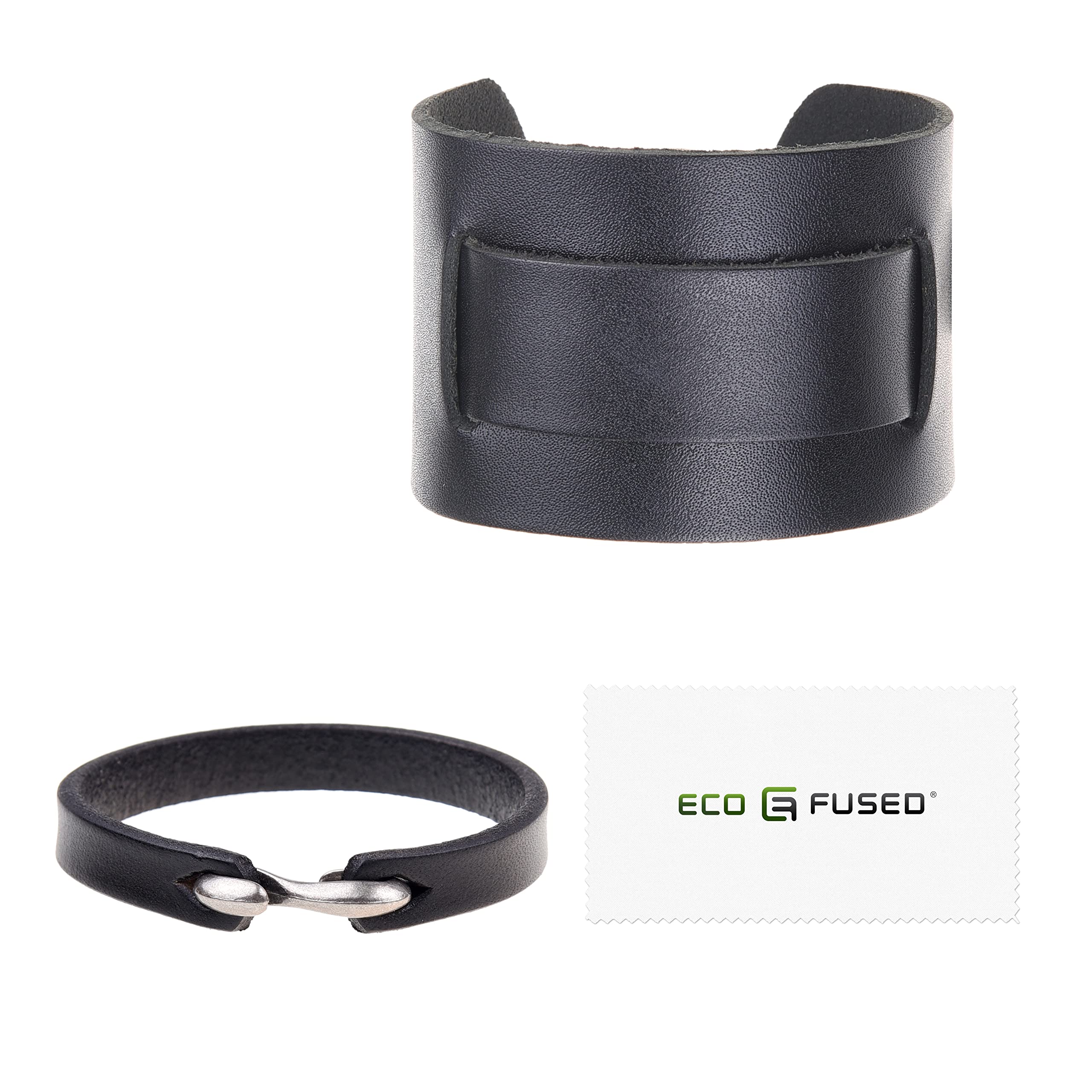 Eco-Fused Cosplay Mittelalter Armband Style 1 - Black