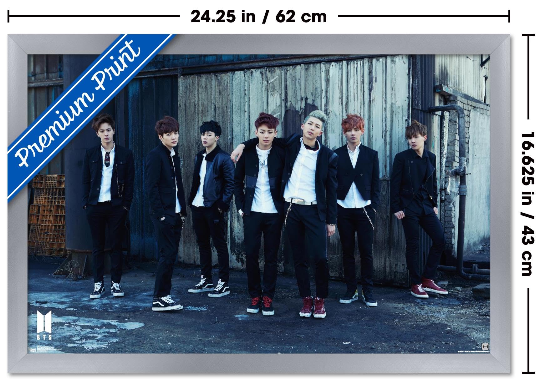 Amazon.com: Trends International BTS - SKOOL LUV AFFAIR Wall