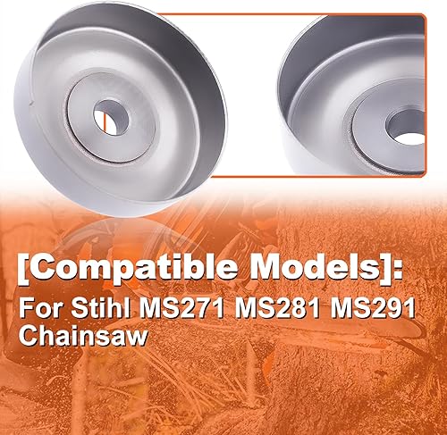 Miniatura 5 de Mtanlo . Kit de piñón de tambor de embrague de 325 "para MS271 MS281 291 para motosierra Stihl Small 7 Spline, tambor de embrague, piñón de llanta,