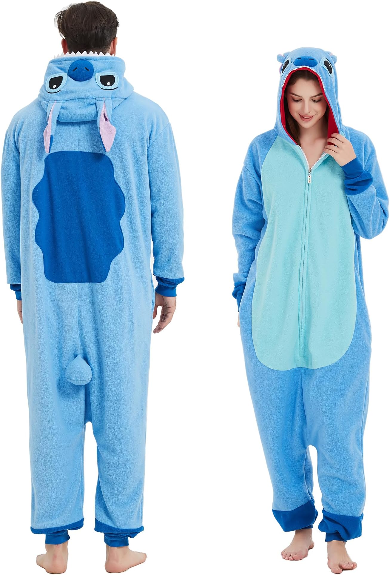 Animal Onesies Adult Pajamas Halloween Cosplay Costume Unisex Onesie for Women Men
