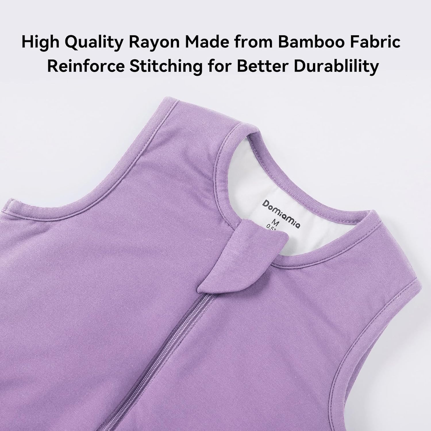 Rayon Made from Bamboo Baby Sleep Sack 0.5 Tog Ultra Soft Wearable Blanket 12-18 Months, Toddler Sleeping Bag Unisex Boys Girls, 2-Way Zipper Sleep Sack Breathable Lightweight Large - Image 5