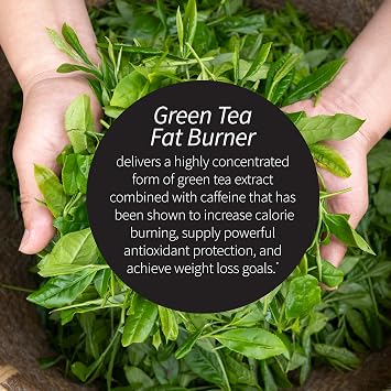 Applied Nutrition Green Tea Fat Burner Metabolism Support 200 Softgels