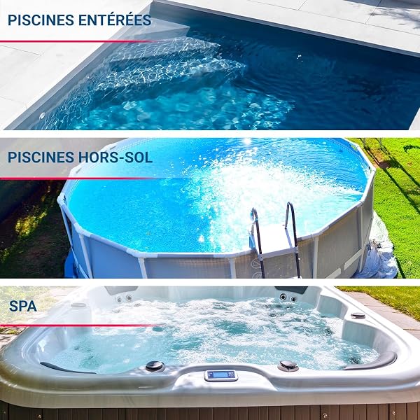 Bellaqua Chlore Choc Piscine et Spa 3 kg - Granulés Chlore Choc Rapide - Traitement Choc et Entretien Régulier - Désinfection Eau Verte et Eau Trouble - 5