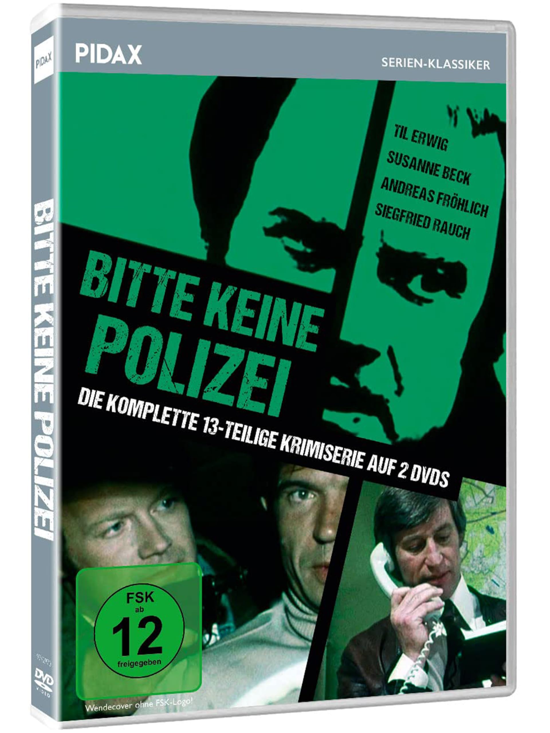 Bitte keine Polizei / Die komplette 13-teilige Krimierie mit Starbesetzung - Packende Fälle voller 70er Jahre Flair - Ein Klassiker der deutschen TV Geschichte