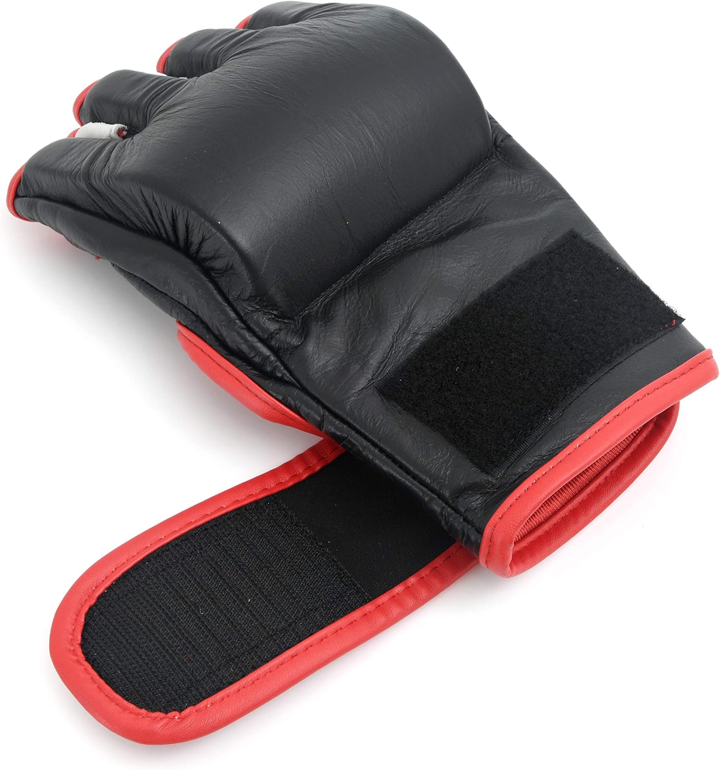 Pro Impact MMA Gloves, Extra Padding, PU and Genuine Leather Gloves for Sparring, Grappling, Kickboxing, Muay Thai, Martial Arts, Cage Fighting : Sports & Outdoors