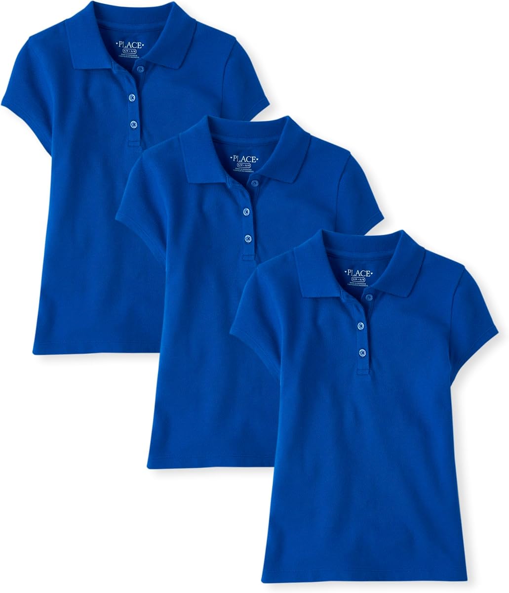 Polo de piqué de manga corta multipack de The Children's Place