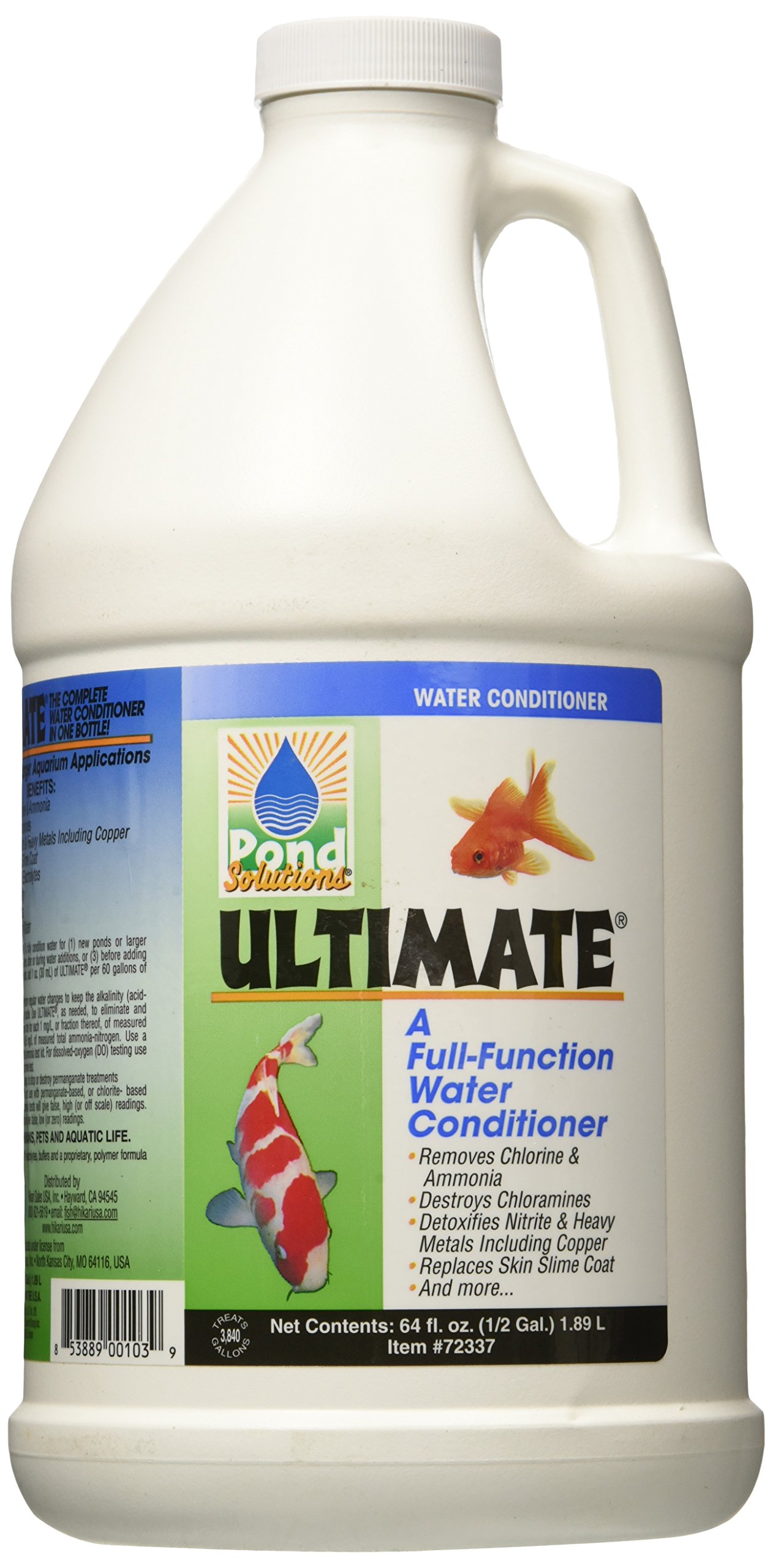 Hikari Usa AHK72337 Ultimate Water Conditioner for Aquarium, 0.5-Gallon