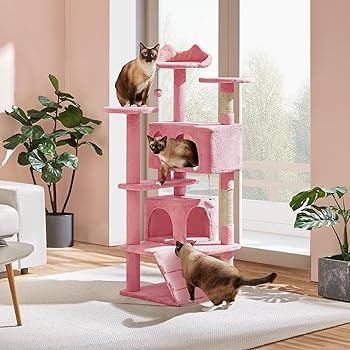 Amazon.com : Yaheetech 54in Cat Tree Tower, Multi-Level Cat