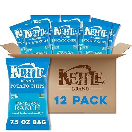 Miniatura 9 de Kettle Chips unsalted 8.5onza (Pack de 3)
