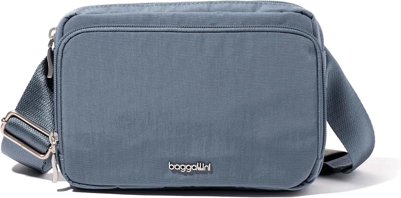 Modern Belt Bag 5x8 Travel Fanny Pack Sling Bag Waistpack w/RFID Card Holder Water-resistant Crossbody Bag