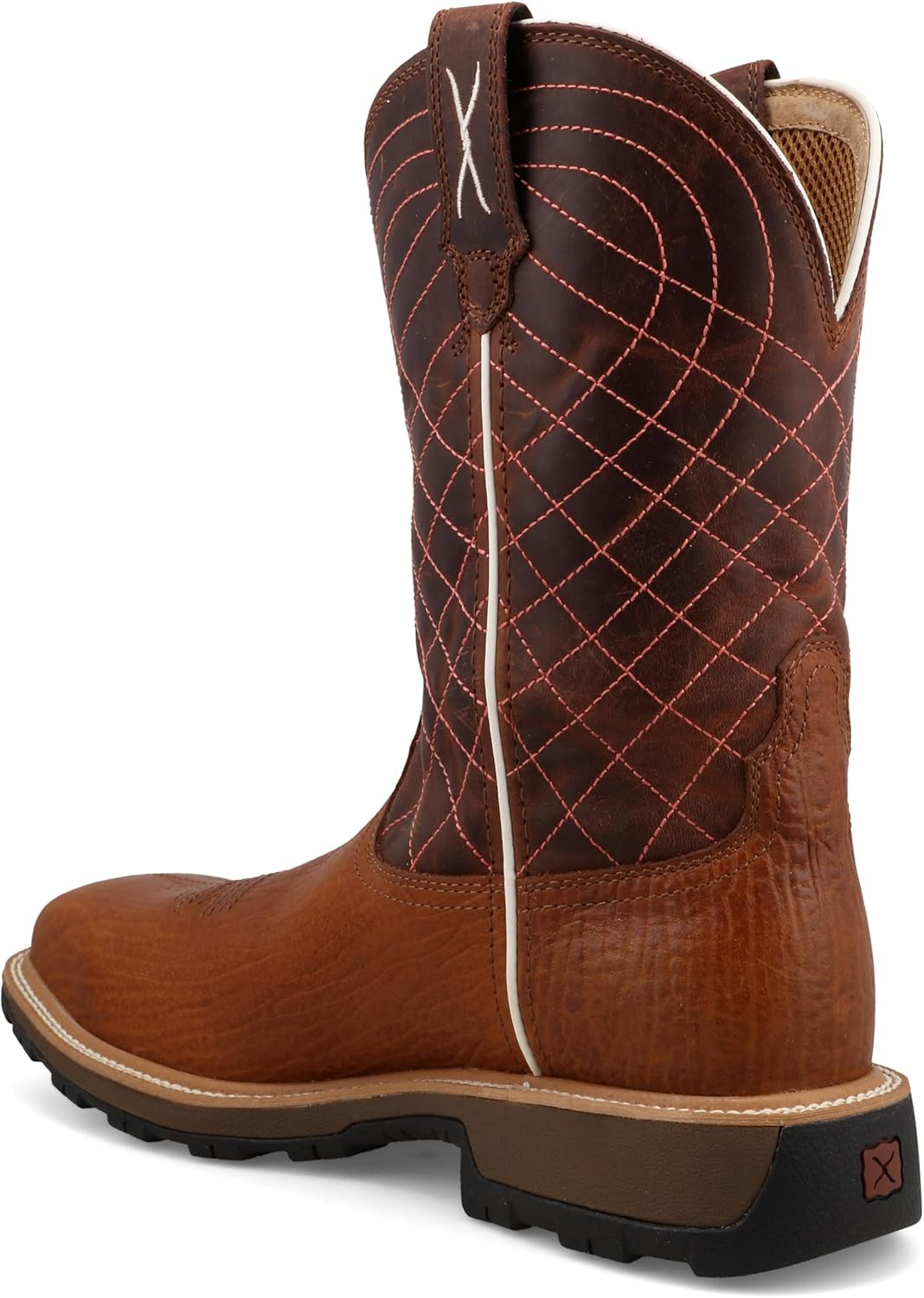 Twisted X Mens 11" Pull On Nano Composite Toe UltraLite X Waterproof Western Work Boot
