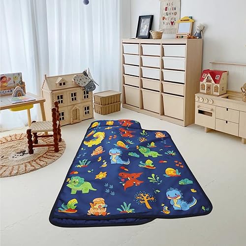 Miniatura 6 de Nap Mat - Nap Mats for Preschool, Toddler Nap Mat with Pillow and Blanket, Sleeping Bag for Kids - Large Rolled Napping Mats, Portable Kids Slumber