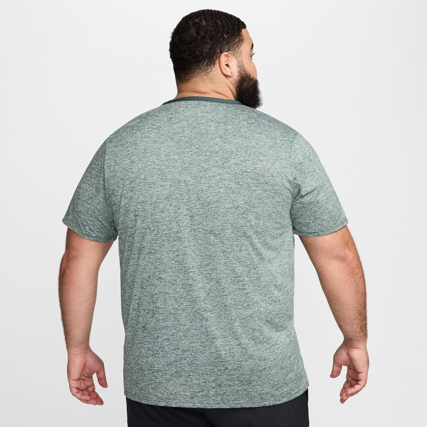 Nike Rise 365 Men's Dri-FIT Short-Sleeve Running Top (Black, CZ9184-013)