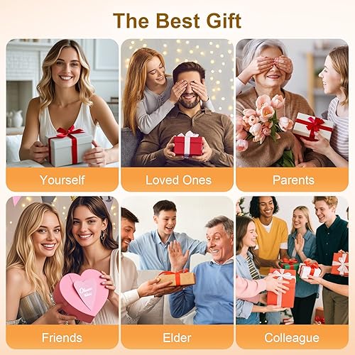 Miniatura 8 de Masajeador de cuello y hombros para aliviar el dolor, masaje profundo de la parte inferior de la espalda, masajeador de cuello y espalda con calor