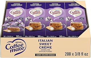 Nestle Italian Sweet Creme Liquid Creamer Singles