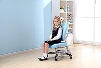 Vista 2 de ApexDesk Little Soleil Serie DX - Silla ajustable en altura, color azul
