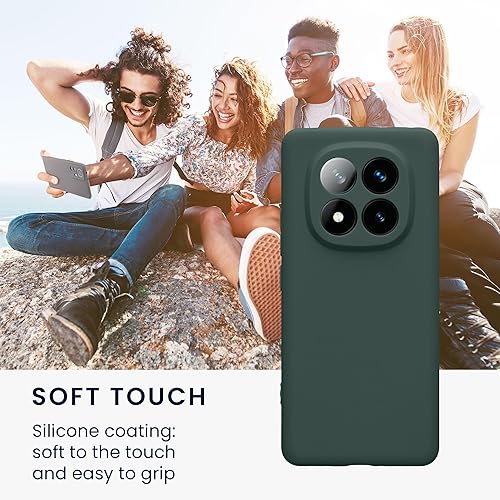 Vista 667 de kwmobile Funda compatible con Xiaomi Redmi Note 11 / Note 11S - Funda protectora de silicona TPU suave y delgada - Azul Báltico Azul (Baltic Blue)