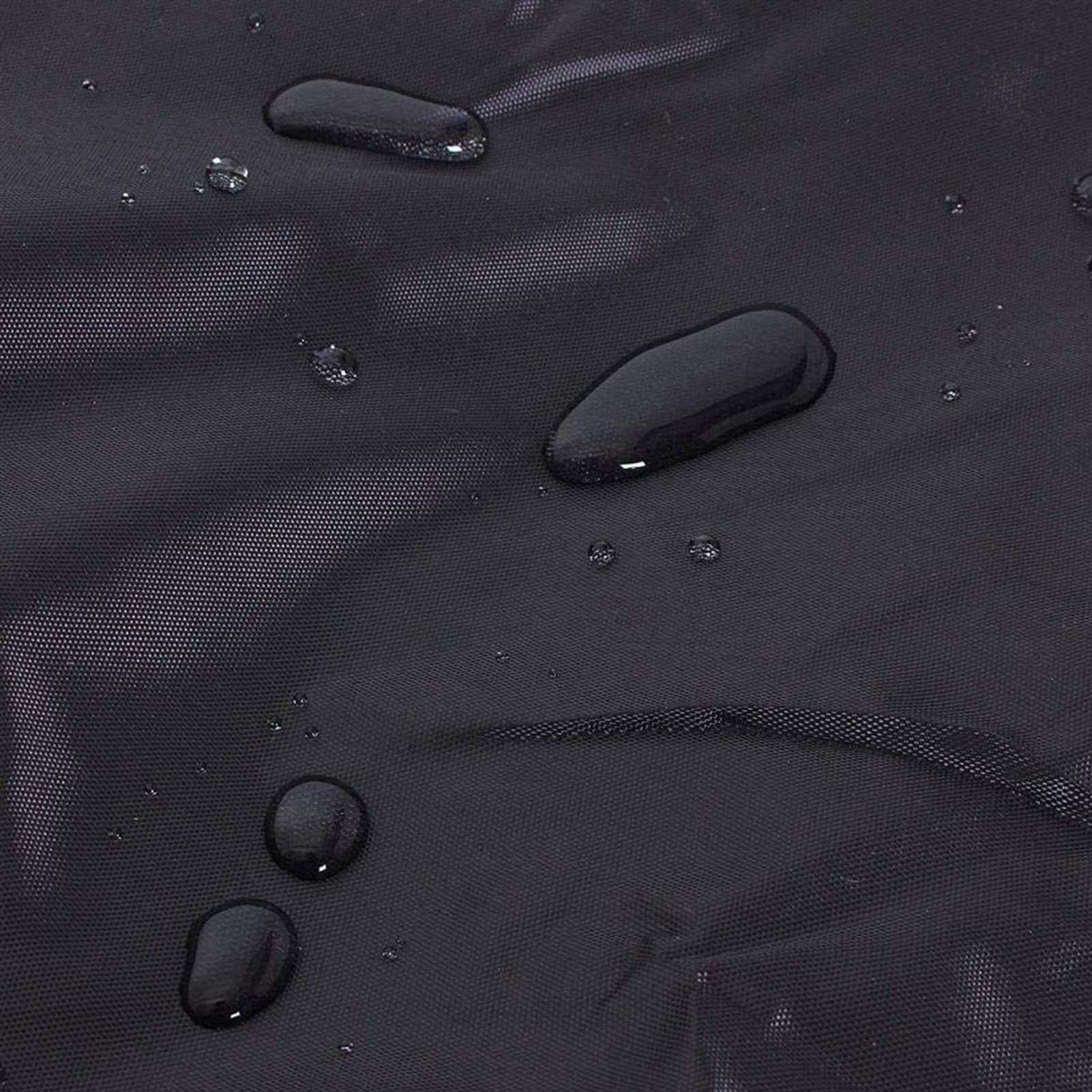 Heavy Du wodoodporny pokrowiec na stół ogrodowy, 145 cm dł. x 114 cm szer. x 66 cm wys., futro tarasowe, odporny na warunki atmosferyczne, ochrona na zewnątrz, do futra ogrodowego