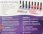 Tudaymol Nail Art Studio pour les filles - Kit de Nail polonais pour les enfants 6-12 ans, Non-Toxic Peel-Off coffre-fort rapide à sec Nail Kit cadeau polonais,Peintures de jouets pour filles - Polonais, Stylos, Stickers