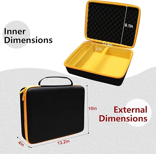 Miniatura 4 de Estuche LTGEM Compatible con Atornillador de Paneles de Yeso DCF630BDCF6202DCF622B 20V Max (Interior 12.2"x9"x3.5), Solo Estuche