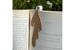 Spilled Coffee Bookmark,Funny Cute Bookmarks Book Lovers Gift
