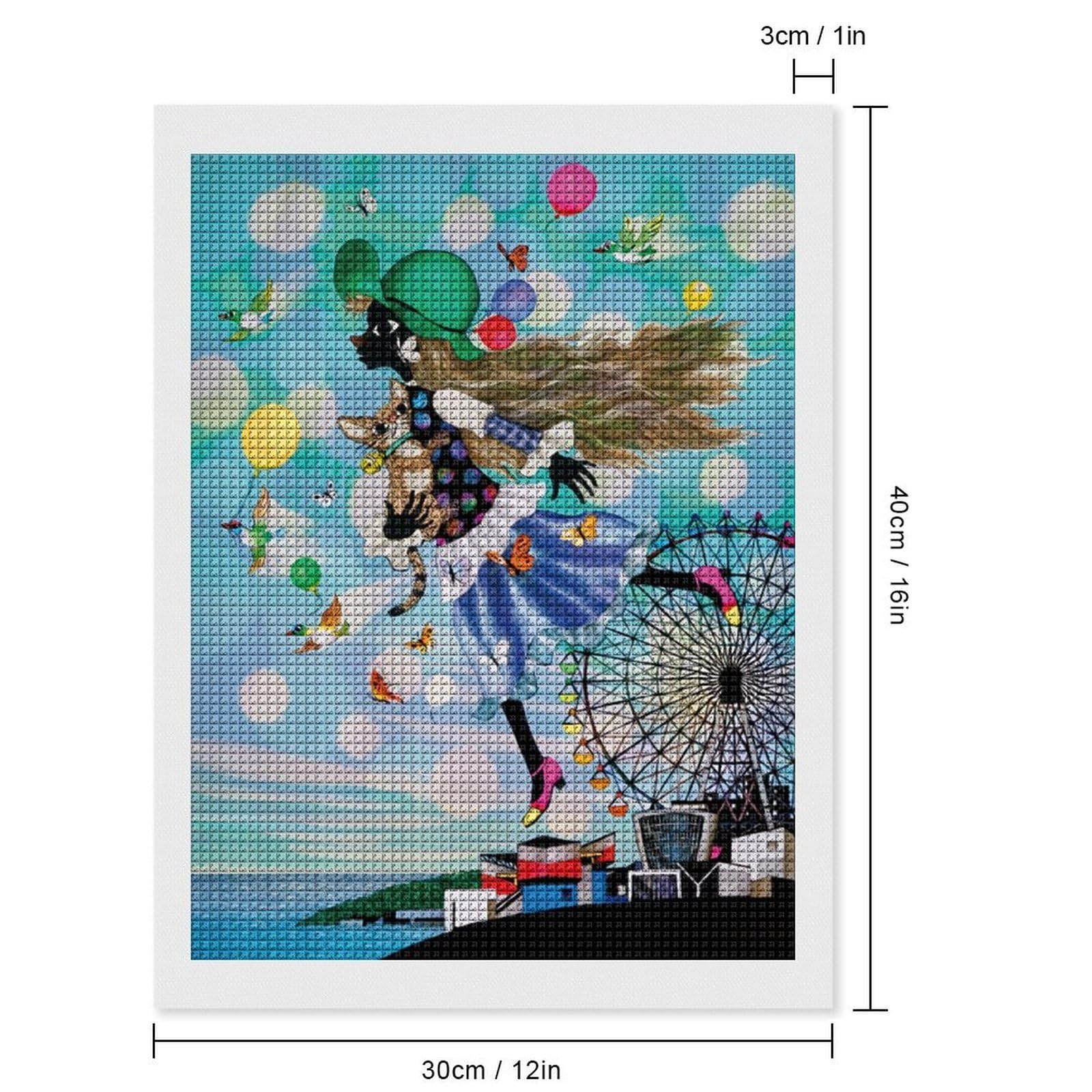Amazon.co.jp: 藤城清治 油絵 クールの印刷 複製画 絵画（2