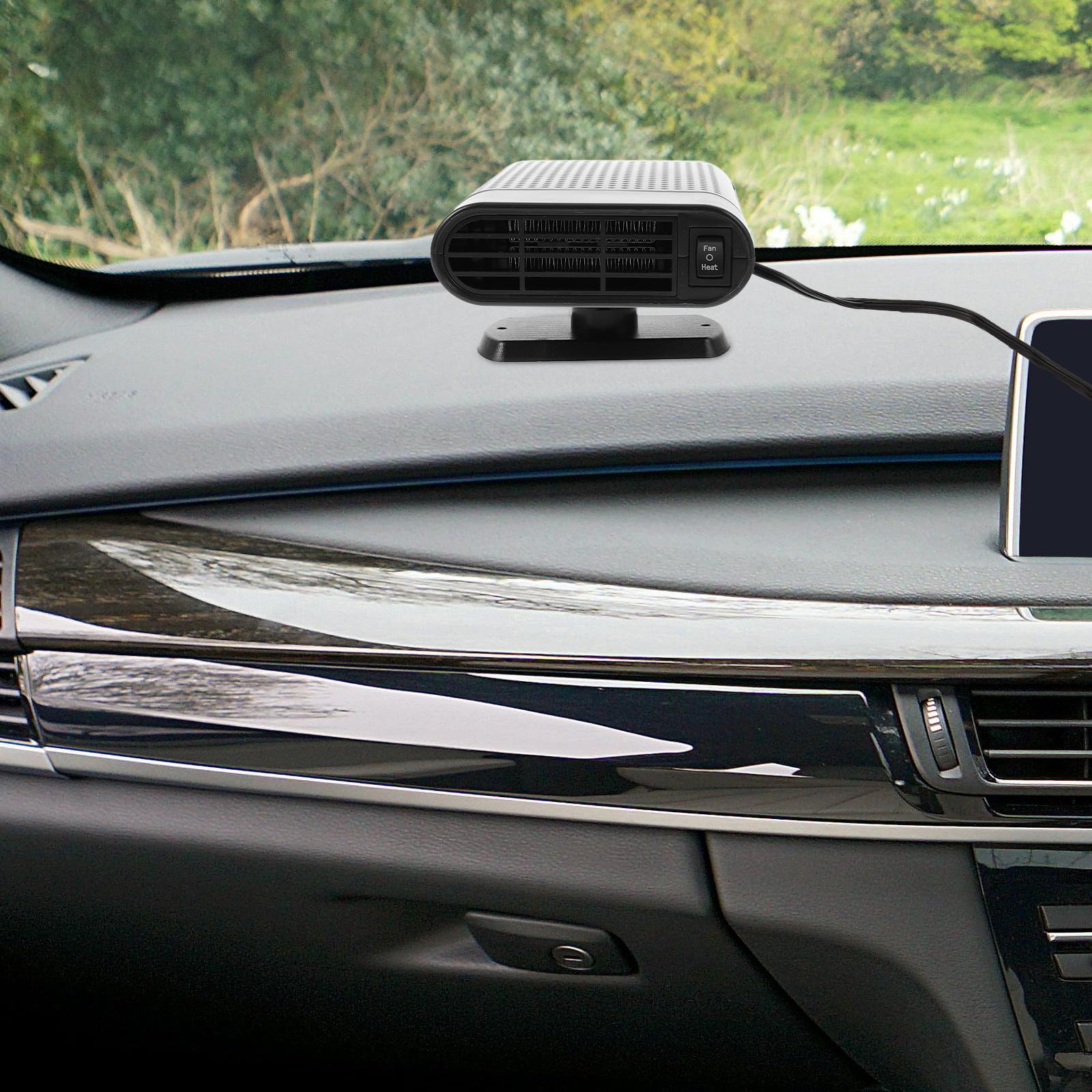 Desempañador de Coche 12v Portátil Abs para Parabrisas Vehículo