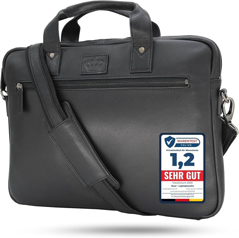 Borsa Laptop Pelle di Bufalo 15 Pollici - Cartella Uomo Fatta a Mano Borsa Laptop Pelle di Bufalo 15 Pollici - Cartella Uomo Fatta a Mano