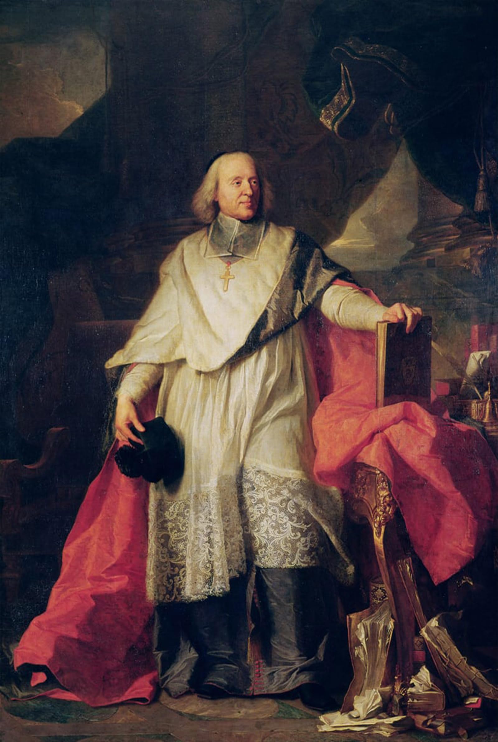 Serendipitp No Frame Aesthetic Poster Photo Wall Print Retro Picture Jacques Benigne Bossuet By Hyacinthe Francois Rigaud Modern Wall Artwork For Home Decor 60X90cm