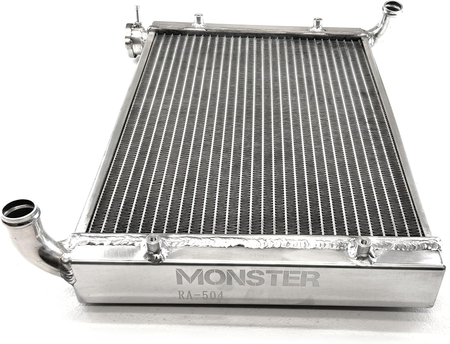 Monster Performance Radiator for Polaris 1240404 All Weather Corrosion Resistant Quiet Operation Lightweight 3003 Aluminum Alloy