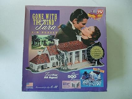 Telebrands Gone with The Wind 3D Puzzle 