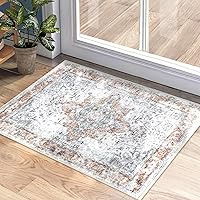 Vista 30 de COMSLE Alfombra Runner Bohemia, 2' x 7' Alfombras Lavables para Pasillo de Lana Sintética Pequeña Alfombra de Área de Cocina Alfombra Decorativa