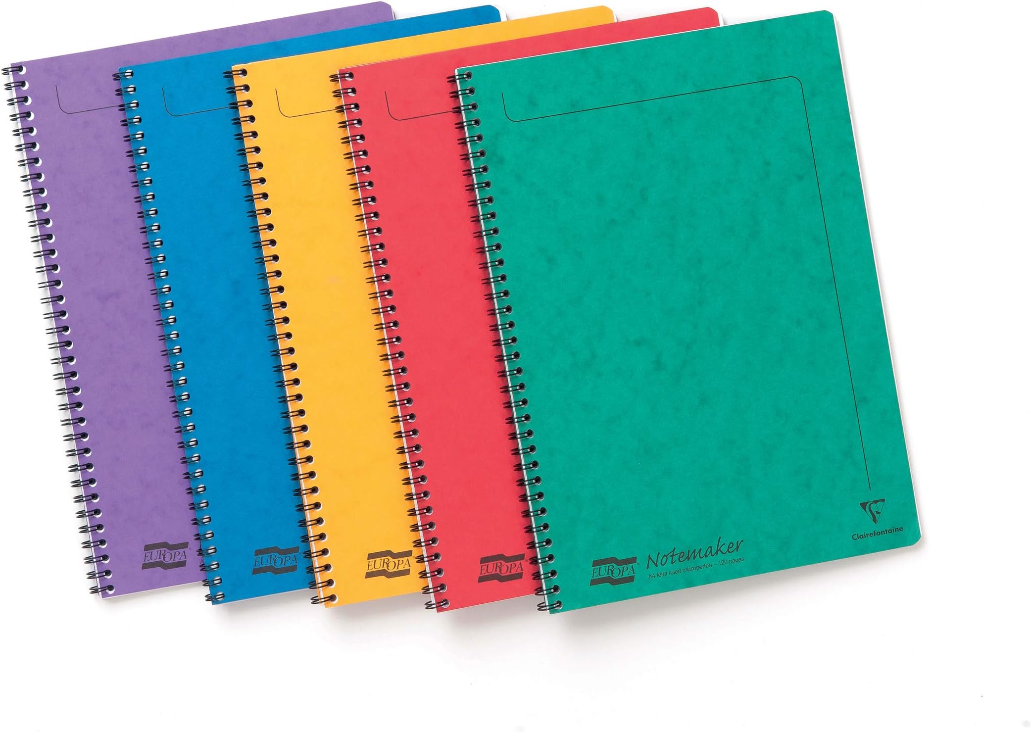Oxford Touch, Lined Paper A4 Refill Pad, 120 Pages, Assorted Colours, Pack of 3, 400130333
